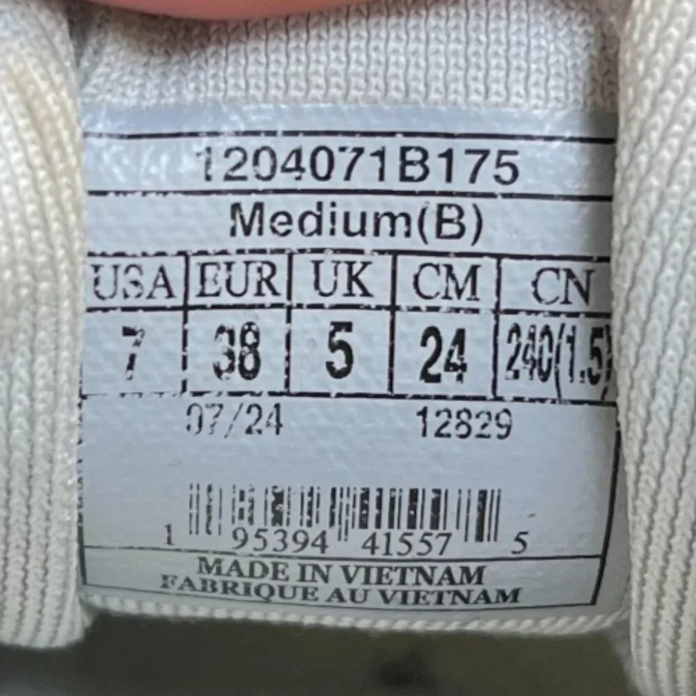 Brooks Ghost 16 Womens Size 7 Gray Blue Purple Walking Running Shoes Sneakers - Picture 9 of 10